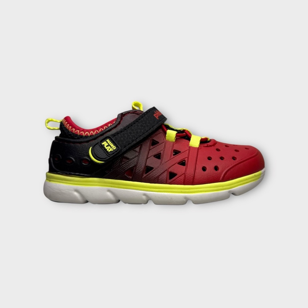 Stride Rite Made 2 Play M2P Phibian Red Sneaker Sandals